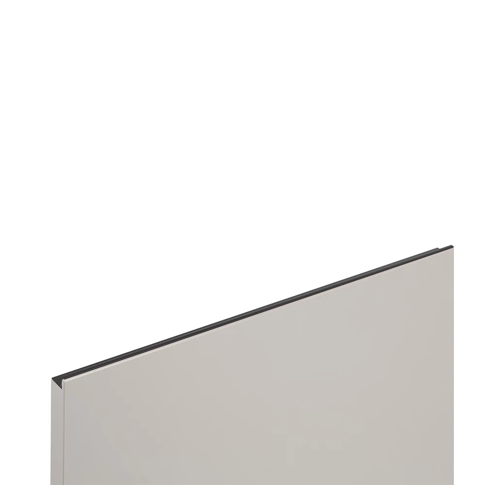 Viefe GRADA fogantyú élbe ültethető, 347 mm, alumínium, fekete