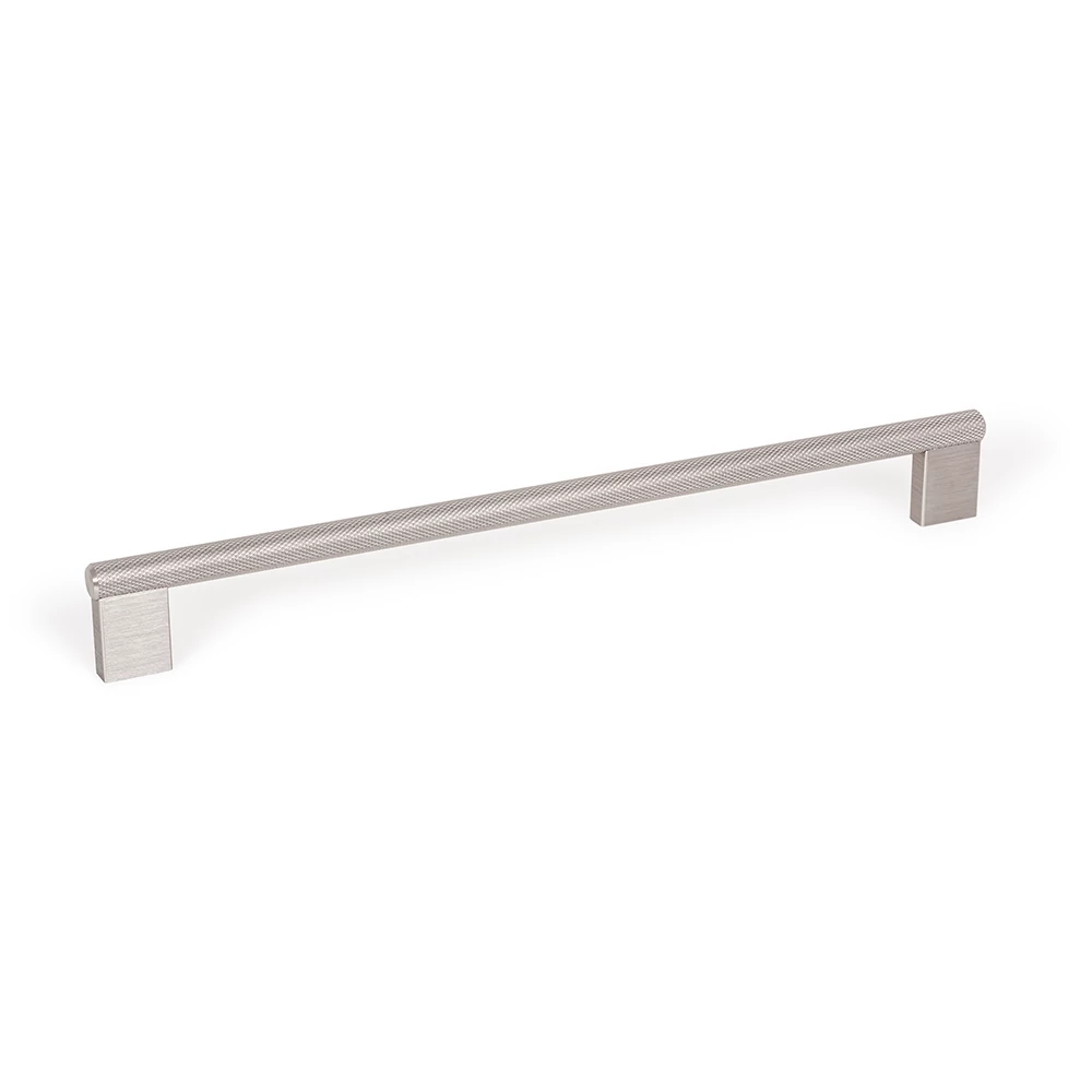 Viefe GRAF mini fogantyú 256 mm, fém, szálcsiszolt (inox hatású)