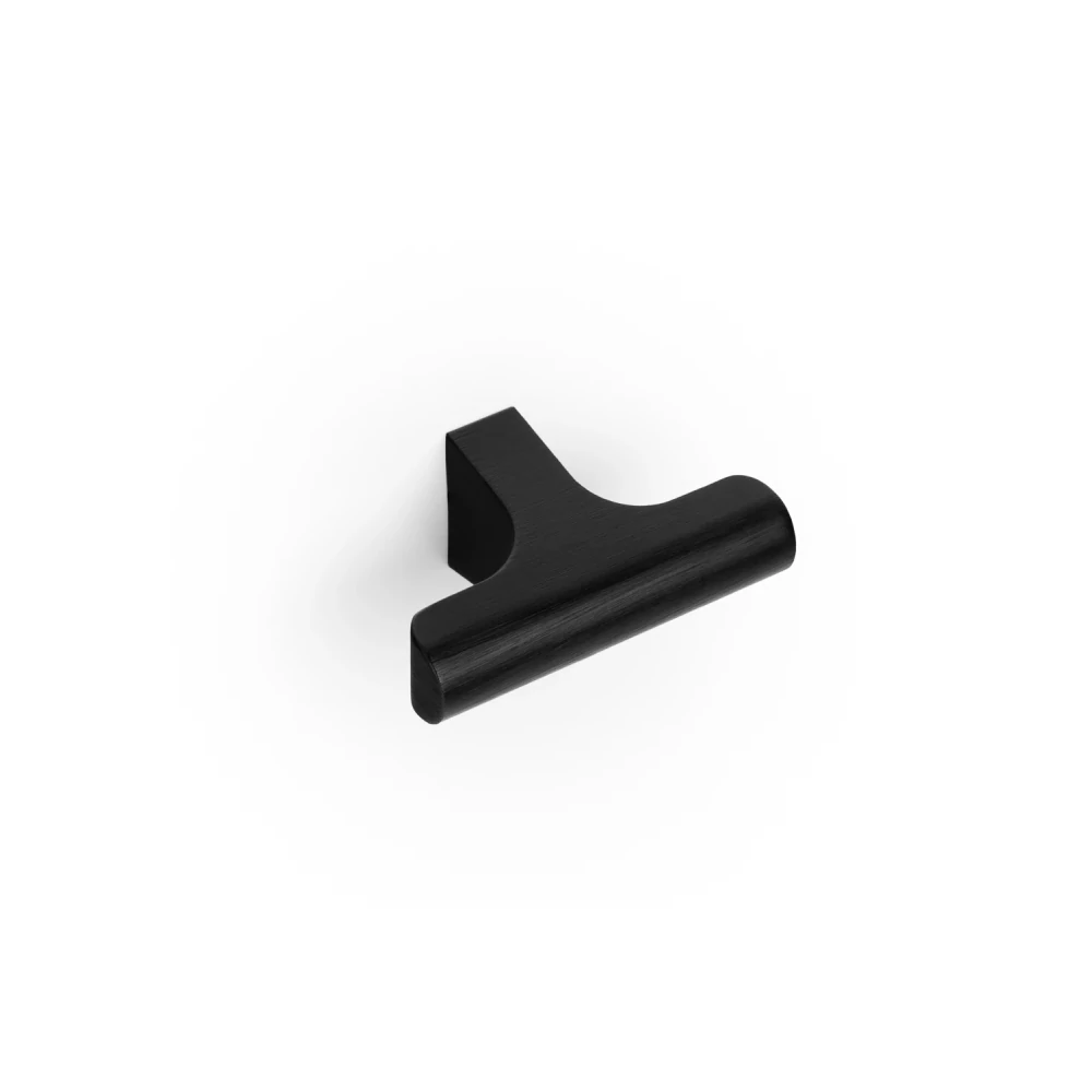 Viefe HINOKI fogantyú gomb, alumínium, csiszolt fekete