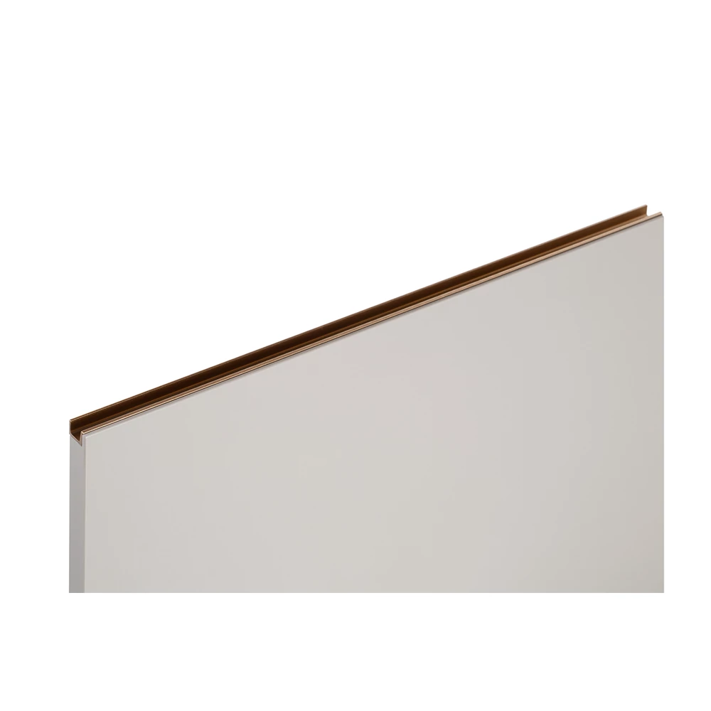 Viefe JEY2 fogantyú élbe ültethető, 597 mm, alumínium, csiszolt pezsgő