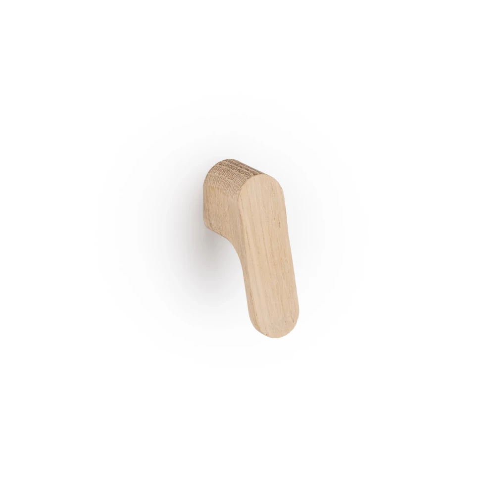 Viefe LUV WOOD fogantyú gomb, fa, tölgy nyers