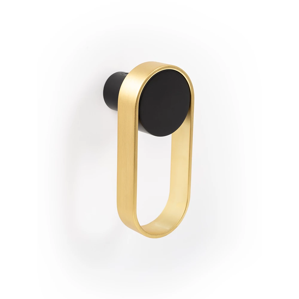 Viefe ORBIT fogas, 45mm, fém, fekete + csiszolt arany
