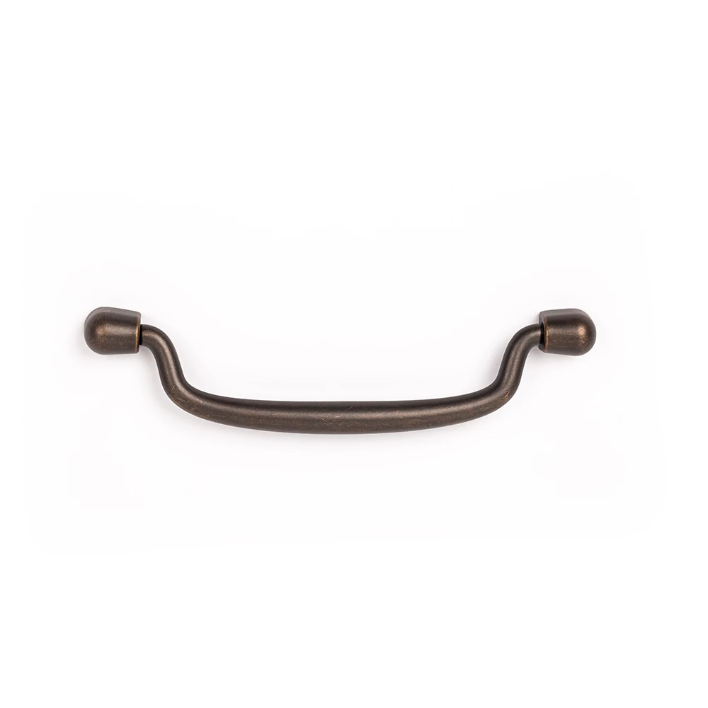 Viefe PENDANT fogantyú 128 mm, fém, antik sárgaréz