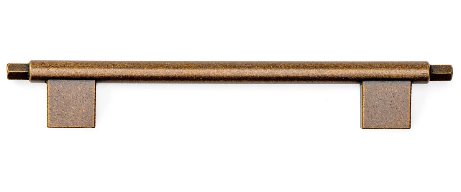 Viefe PRISMA fogantyú 192 mm, fém, rusztikus sárgaréz