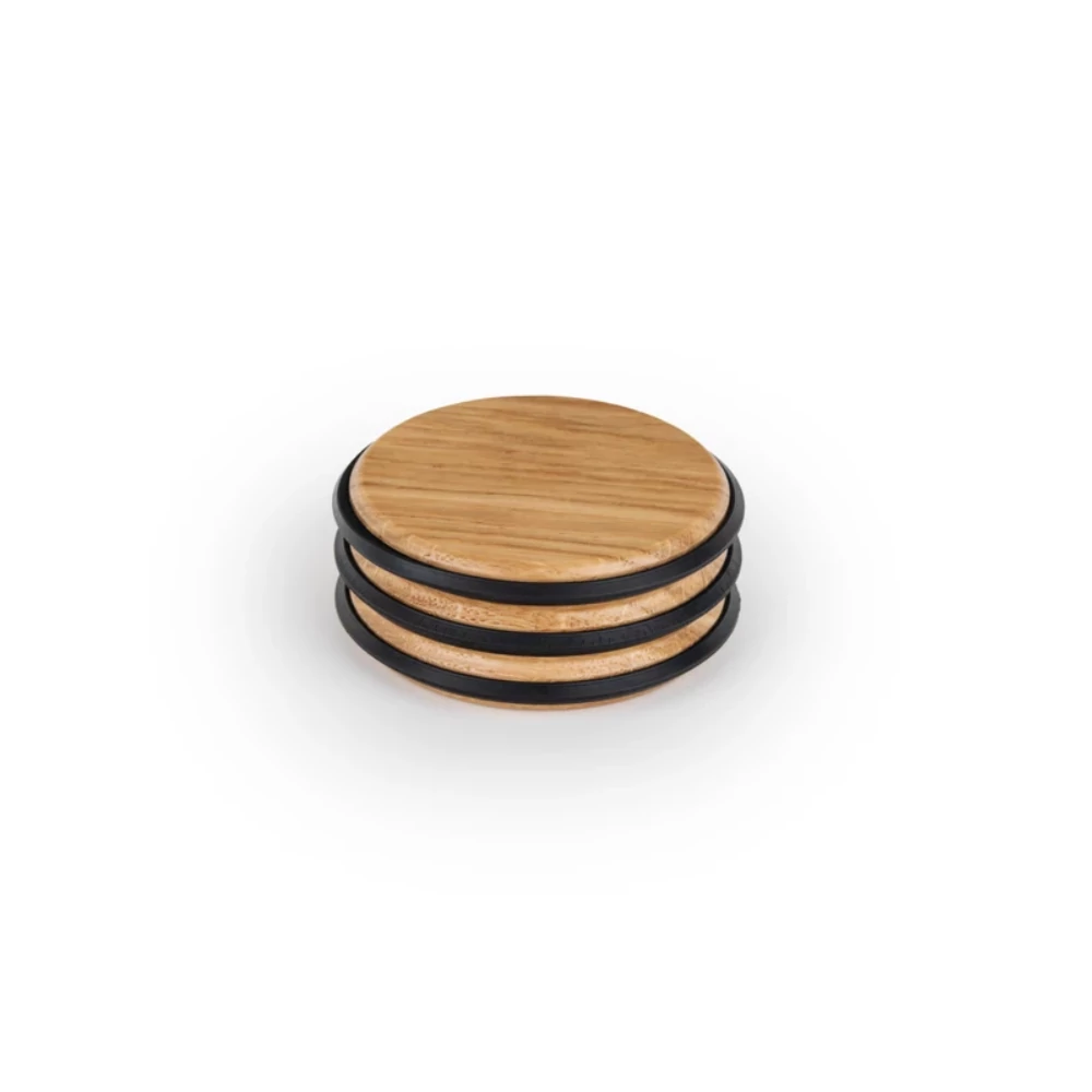 Viefe PULSE ajtóütköző, 66 mm, fa, tölgy