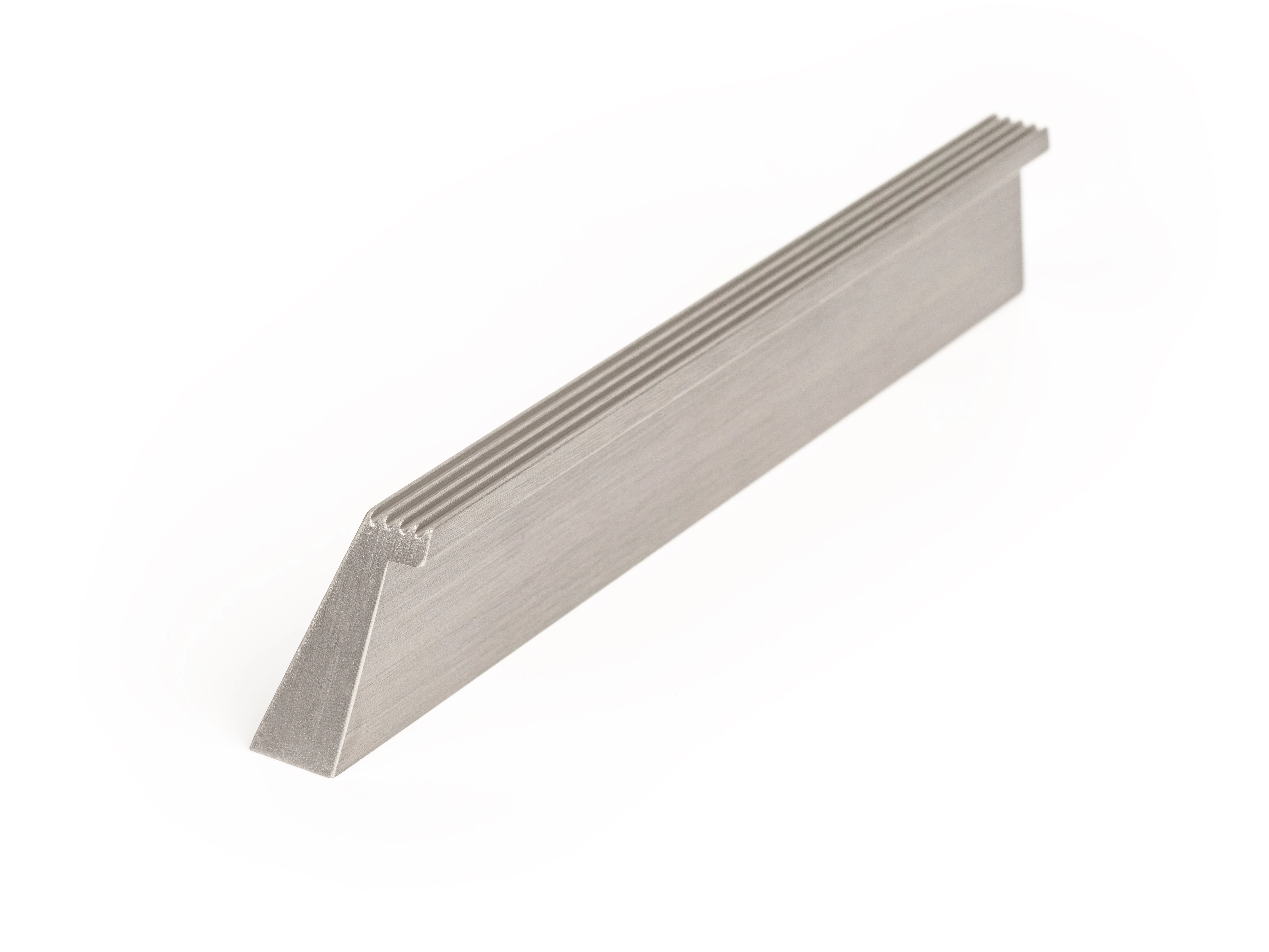 Viefe RAIL fogantyú 160 mm, alumínium, szálcsiszolt (inox hatású)
