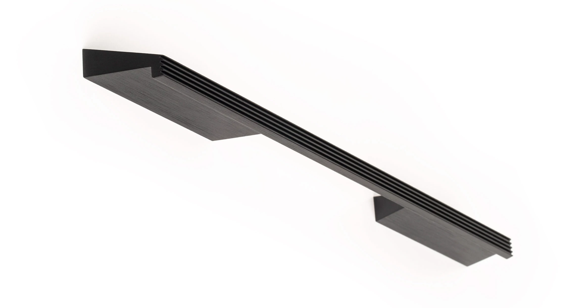 Viefe RAIL fogantyú 192 mm, alumínium, csiszolt fekete