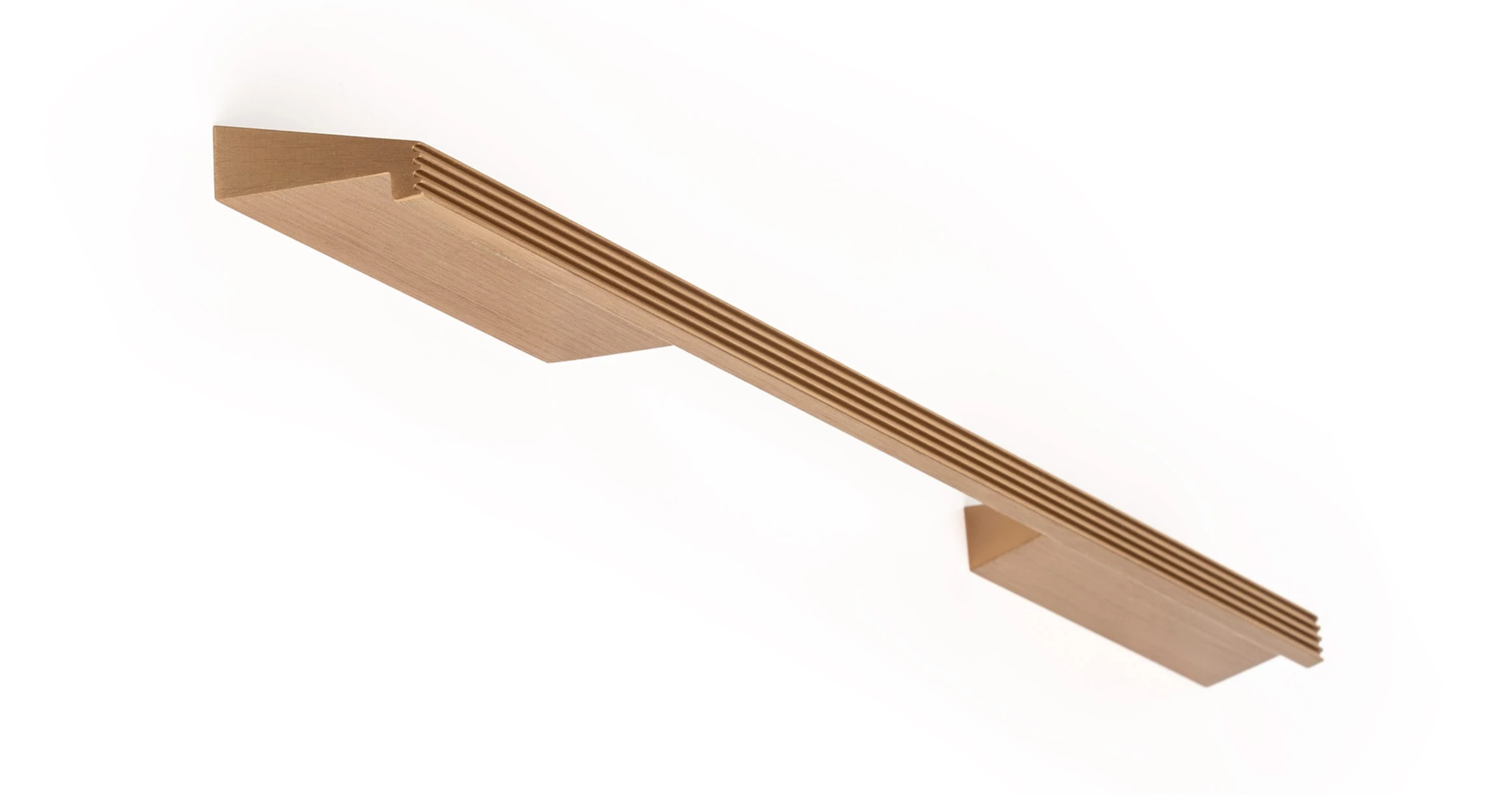Viefe RAIL fogantyú 192 mm, alumínium, csiszolt pezsgő