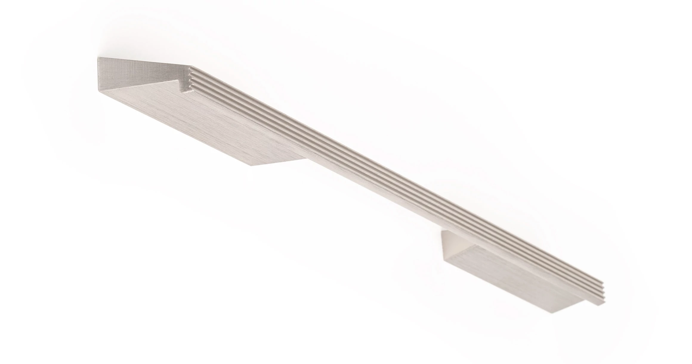 Viefe RAIL fogantyú 192 mm, alumínium, szálcsiszolt (inox hatású)
