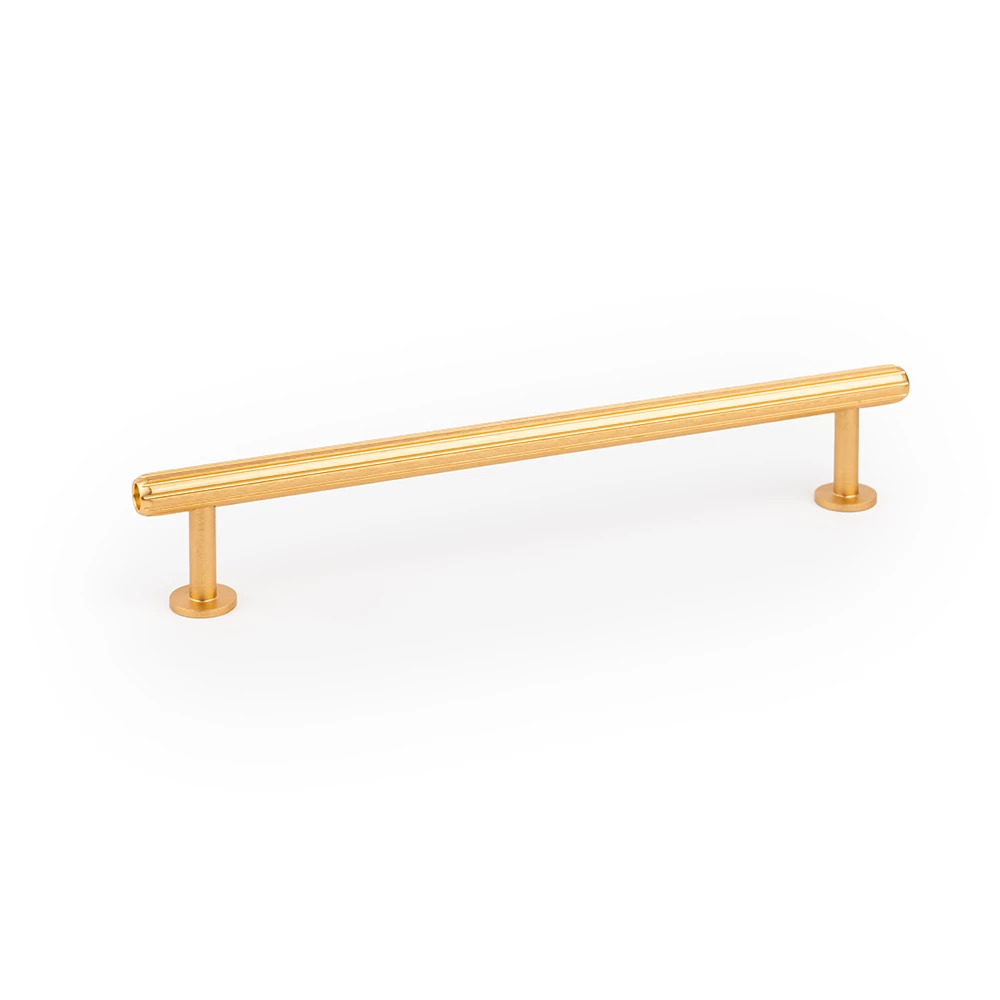 Viefe RILLE Mini fogantyú, 160mm, alumínium, sötét sárgaréz 0621160L291