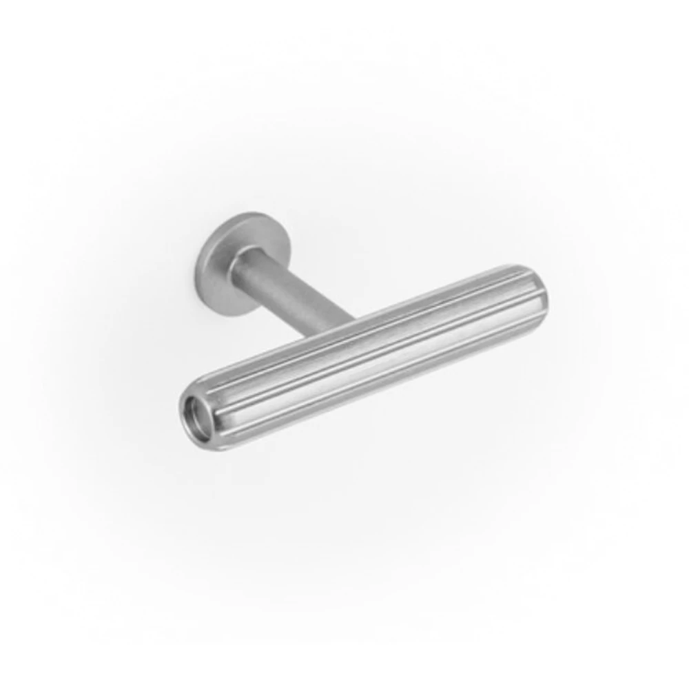 Viefe RILLE Mini gomb fogantyú, alumínium, szálcsiszolt (inox hatású) 0621055L24