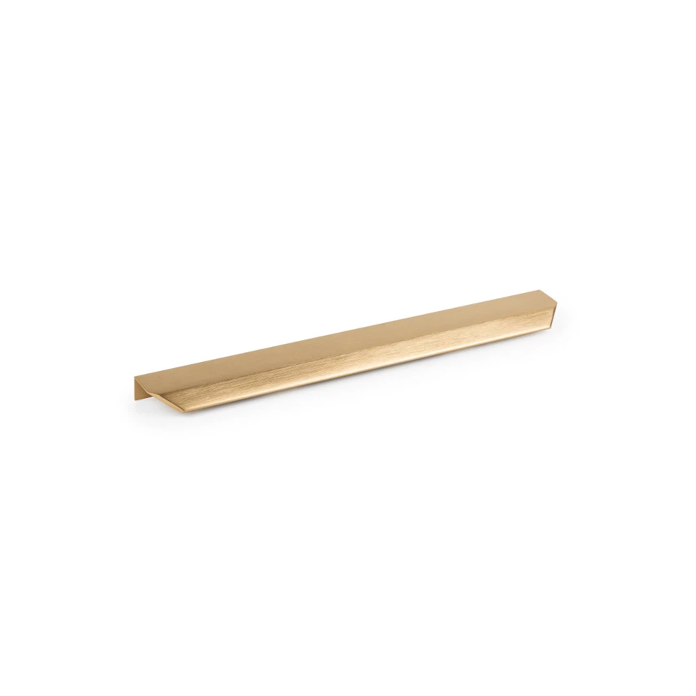 Fogantyú Viefe VANN 256mm, alumínium, csiszolt sötét sárgaréz